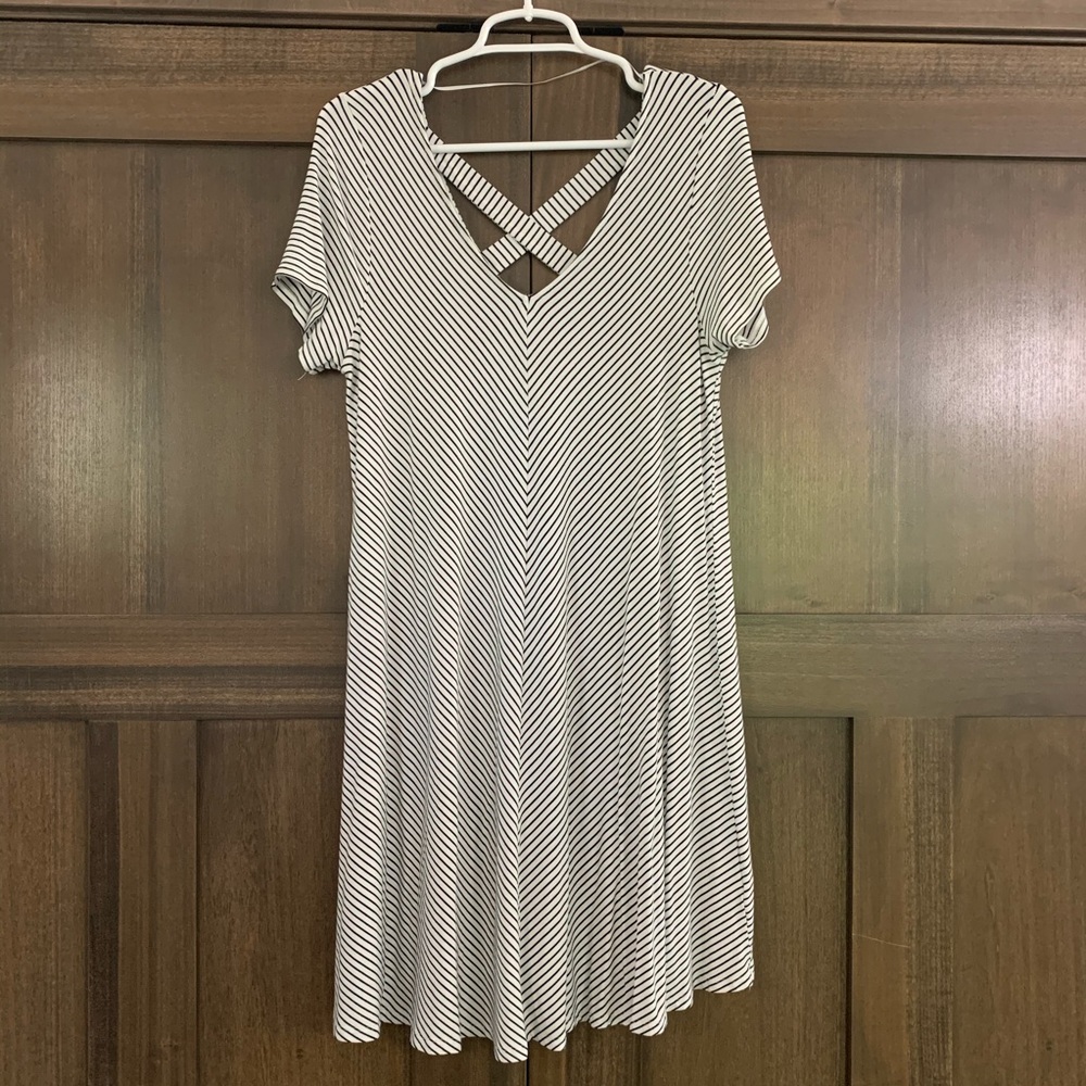 Striped T-Shirt Dress